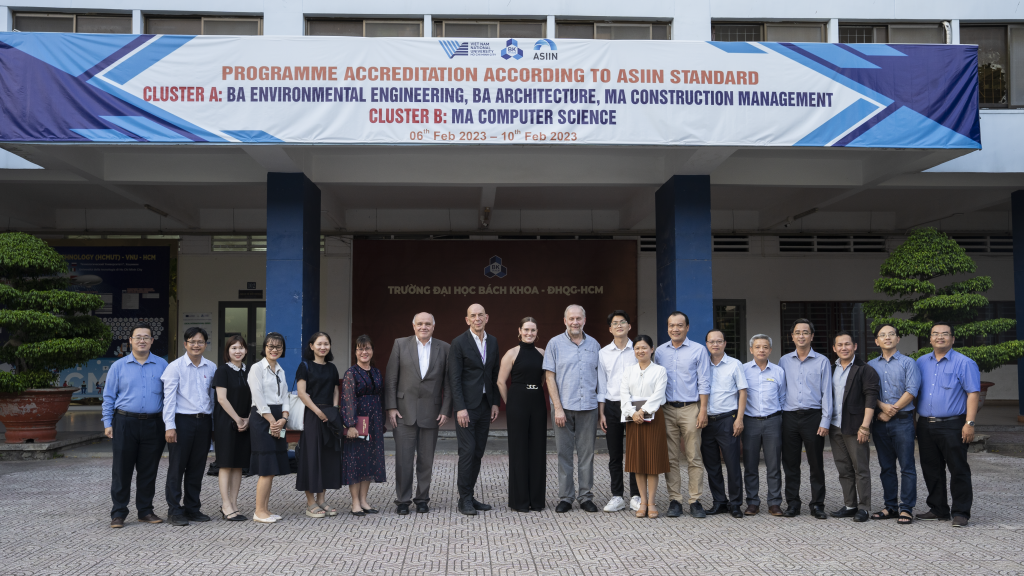 Tiếp đoàn kiểm định ASIIN tại trường Đại học Bách khoa